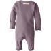 L'Ovedbaby Girls' Organic Snap Footie, Newborn/Premature (4/7 lbs), Lavender - Buy Online on GoSupps.com