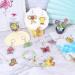 Cridoz Shrinky Dink Keychain Kit - 20 Sheets, Keychain Clip, Split Key Rings, Jump Rings, Hole Punch for Kids Creative Fun - Buy Online on GoSupps.com