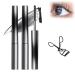Arlio Iron Wand Mascara Vivavogue Lash 3D Curling Eyelash Iron Mascara Arlio Non-Smudging Mascara Waterproof Long Lasting Mascara Volume and Length (Black 2pcs)