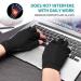 PSOWQ Fingerless Arthritis Gloves - Pain Relief for Carpal Tunnel & Rheumatoid Pain - Unisex - 2 Pairs - Buy Online on GoSupps.com