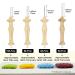 Hand U Journey Wooden Handle Punch Needle Rug Hooking Tool Set - 7 Sizes, Complete Set - Buy Online on GoSupps.com
