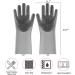 YUANstore Dishwashing Cleaning Gloves Silicone Rubber Sponge Glove Household Scrubber Kitchen Clean Tools Dropshipping Kitchen - Buy Online on GoSupps.com