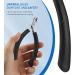 BEZOX Toenail Clippers for Ingrown Nails | Ergonomic Podiatrist Nail Clippers for Thick Nails - Black - Buy Online on GoSupps.com