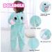 Doladola Baby Hooded Elephant Onesie | Newborn Loungewear Jumpsuit 3-6 Months - Buy Online on GoSupps.com