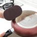 Tainrunse Stove Cleaning Sponge Brush Comfortable Grip Emery with Ergonomic Handle Mini Oil-Proof Quick Drying Multifunctional Kitchen Dish Pot Pan Bowl Sink Brown - Buy Online on GoSupps.com