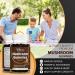 Vakasa Mushroom Gummies 10 Blend 2500mg Complex with Maitake Lions Mane Reishi Cordyceps Chaga Turkey Tail - Brain Booster, Focus, Immune Support, Energy - 60 Gummies - Buy Online on GoSupps.com