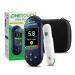 Onetouch Ultra Plus reflect blood sugar measuring device (MMOL/L) I Diabetes test set (sugar disease) I 1 Blutzucker measuring device + 10 test strips + 1 Stech aid + 10 lancets in the case (including batteries) Individual measuring device MMOL/L