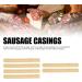 WOHPNLE 2pcs Sausage Casings 21mm Sausage Casings Skins Collagen Casings Skins Dry Sausage Casing for Fresh Sausage Smoked Sausage - Buy Online on GoSupps.com