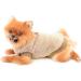 Smalllee Lucky Store Sherpa Fleece Sweater Vest for Small Dogs & Cats | Warm Autumn Winter Clothing for Yorkies & Chihuahuas | D-Ring Soft Sweatshirt Brown Size L - Buy Online on GoSupps.com