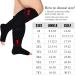 FEOYA Compression Stockings | Medical Thrombosis Socks for Men & Women | Open Lace Calves | Plantar Fasciitis & Heel Spur Support | Sizes M-7XL - Black - Buy Online on GoSupps.com
