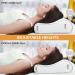 LUXFFY Memory Foam Cervical Contour Pillow - Adjustable Orthopedic Support for Neck & Back - Ideal for Side, Back, and Stomach Sleepers - Buy Online on GoSupps.com