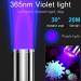 HUHKOUAE Wood's Lamp Portable UV Black light for Pet Dog/Cat Care cat Ringworm Detector Pet Urine Detector with Portable buckle and Magnetic back cover - Buy Online on GoSupps.com