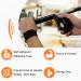 Autrends 10FT Self Fusing Silicone Grip Tape for Gym Equipment & Tools - Black - Buy Online on GoSupps.com