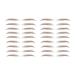miduoidn Authentic Waterproof Eyebrows Tint For Eyebrows Easy To Apply Makeup Products Eyebrows Professional Accessories Brown-05 2pcs