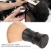 Eco-Friendly Barting Foam Brush - Compact Black Foam Brush with Skin-Friendly Handle for Men's Grooming at Home - Buy Online on GoSupps.com