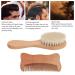 Newborn Baby Hair Brush  Gift Close to Skin Wooden Baby Hair Brush and Comb Set for House - Buy Online on GoSupps.com