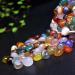 Natural Crystal Rough 50g/200g Natural Colorful Granular Agate Crystal Stone Degaussing Home Decor Garden Flowerpot Decoration Fish Tank Decor 1pack(50g) Light Grey - Buy Online on GoSupps.com
