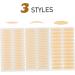 minkissy 5 Sets Double Eyelid Sticker Set Double Sided Eyelid Tape Girl Eyelid Stickers Eye Makeup Supplies Decal Stickers Eyelid Tape for Hooded Eyes Fiber Material Invisible Lifting Belt - Buy Online on GoSupps.com
