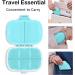 Daily Pill Organizer - 8 Compartment Portable Pill Box for Vitamins & Cod Liver Oil - Travel-Friendly Blue Design - Buy Online on GoSupps.com