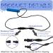 Sensory Chew Necklace for Autism ADHD Teething Anxiety Relief - Silicone Chewy Teether Pendant for Kids Boys Blue - Buy Online on GoSupps.com