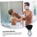 FOMIYES Men's Cleaning Brush - Hair Removal & Shaving Brush for Beard Styling | 8.5x3.5x14.5cm | International Shipping - Buy Online on GoSupps.com
