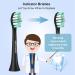 10 Pack MRYUESG Replacement Heads Compatible with Philips Sonicare Electric Tooth-Brush - Black - Buy Online on GoSupps.com