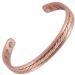 Copper Magnetic Bracelet For Men and Women High Power Magnets 18 000 Gauss Adjustable Bracelet Bangle Pathways Small Wrist Size 6.5 7