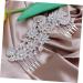 Ipetboom Flower Hair Comb Bridal Side Combs Bridal Hair Comb Women Hair Accessories for Brides Crystal Hair Clip Bridal Headpiece Pearl Tiara Rhinestone Hair Comb Cute Miss Princess - Buy Online on GoSupps.com