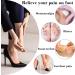 Women s Forefoot Pads - 6 Pairs Separate Toes Cushion for Foot Pain Relief | Unisex Sponge Ball of Foot Support - Buy Online on GoSupps.com
