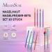Melodysusia 10PC Diamond Bits Set | Professional Nail Miller Attachments for Manicure & Pedicure | Colorful Grinding Heads for Nail Care - Buy Online on GoSupps.com