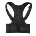 Therapy Back Posture Corrector With Adjustable Shoulder Support For Sitting Posture Correction Breathable And Shaping Black XXL - Buy Online on GoSupps.com