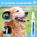7Pcs Electric Dog Teeth Cleaning Kit for Easy Dental Care - Pet Tartar Remover & Ultrasonic Dental Cleaning Machine for Large & Small Dogs (Blue) - Buy Online on GoSupps.com