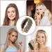 Qianyu Braided Headband 3 Strands Messy Classic Thick Wide Braided Synthetic Hair Braid Elastic White Covering Hair Band Teeth Non-slip Fashionable Hair Accessories for Women and Girls - Buy Online on GoSupps.com