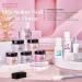 Beetles Dipping Powder 6 Colors Nude Pink Glitter Dip Nails Kit for French Manicure - No LED Lamp Needed - Buy Online on GoSupps.com