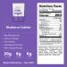 Oats Overnight Blueberry Cobbler Shake - Dairy Free, High Protein, Low Sugar Breakfast - Gluten Free, High Fiber, Non GMO Oatmeal - 8 Pack - Buy Online on GoSupps.com