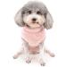 Zunea Fleece Winter Jacket for Small Dogs - Warm & Cozy Pink XL Coat with D-Ring - Soft Fuzzy Pet Clothing for Chihuahua & Cats - Buy Online on GoSupps.com