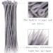Dreadlock Monochrome hand hook dirty braid Synthetic Braiding Hair Extension High temperature synthetic fiber braided hair Hip Hop Street Dance Braid (Color : 26) - Buy Online on GoSupps.com