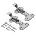 YUSOVE Boat Anti-Rattle Latch 316 Stainless Steel Lockable Hold Down Clamp Latch,Marine Hatch Hardware Fasteners,Pack of 2