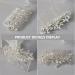 ifundom Comb Hair Piece Bride Hair Comb Sparkling Hair Comb Wedding Prom Styling Hair Accessory - Buy Online on GoSupps.com