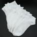 Buorsa 10 Pairs White Disposable Socks - Portable Stretchy Socks for Sports & Travel - Buy Online on GoSupps.com