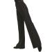 JS CHOW Black Men's Boys' Latin Ballroom Smooth Rhythm Performance Competition Practice Dance Pants X-Small