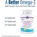 Nordic Naturals Complete Omega 1000 mg - Lemon Soft Gels | 60 Count - Premium Fish Oil Supplement - Buy Online on GoSupps.com