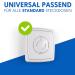 Adlersfeld 16113 Child Lock Sockets - 30 Pack White | Baby Socket Protection & Fuse Safety Solutions - Buy Online on GoSupps.com