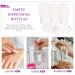 FRCOLOR 4Pcs Silicone Travel Shampoo Bottles Set Portable Refillable Lotion & Shampoo Bottles 30ml for Travel - Easy Squeezy White Containers - Buy Online on GoSupps.com