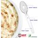 Clear Plastic Spoons Heavy Duty Disposable Cutlery for Party Supply Pack of 80 - Buy Online on GoSupps.com