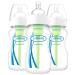Dr. Brown's Options Wide Neck Bottle 3 Pack Clear 9 oz