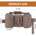 Medium Dark Yellow Dog Backpack Harness for Hiking & Travel | Medium & Large Dog Saddle Bag Rucksack with Leash - Buy Online on GoSupps.com