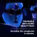 FAQ 201 RGB LED Face Light Therapy Mask - Anti Aging & Wrinkle Red Light Therapy - Face Masks Skin care - Wireless Face Masks Beauty - LED Face Mask - 600 Light Points - Wearable Skin Care Device - Buy Online on GoSupps.com