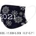 BEUU 30PCS 2021 Happy New Year Disposable_Face_Mack for Adults 3-ply Non-Woven Fabric with Elastic Earloops Fireworks Camouflage Face Bandanas for Women Men Face Balaclava - Buy Online on GoSupps.com