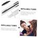 Beatifufu 12pcs Mascara Tube Eyelash Wand Eyelash Cream Tube Eyelashes Kit Lengthening Mascara Clear Plastic - Buy Online on GoSupps.com